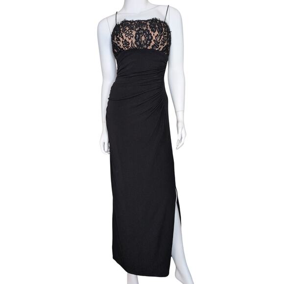 Beaded Lace Evening Dress 4 Fairy Grunge Whimsigoth Glam Elegant HOCO Cocktail - Picture 1 of 7